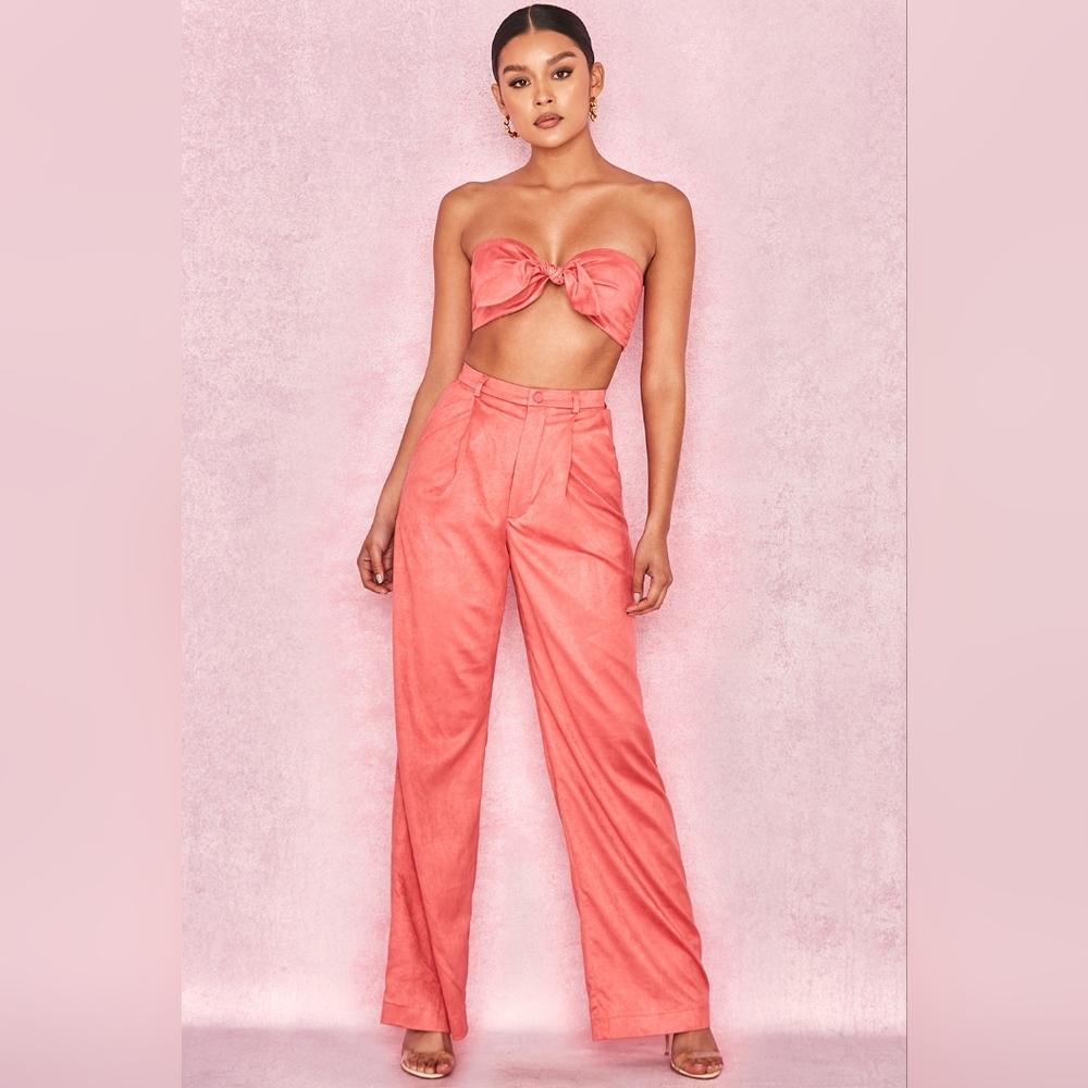 House of CB Isha suedette pants size M